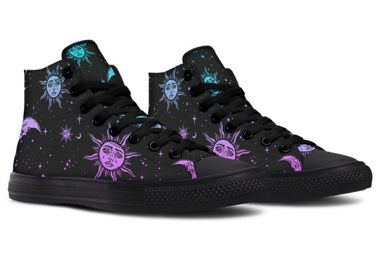Celestial Pastel High Tops