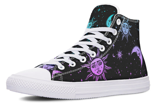 Celestial Pastel High Tops