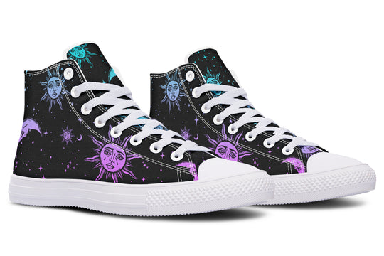Celestial Pastel High Tops