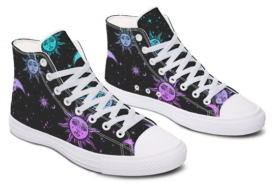 Celestial Pastel High Tops