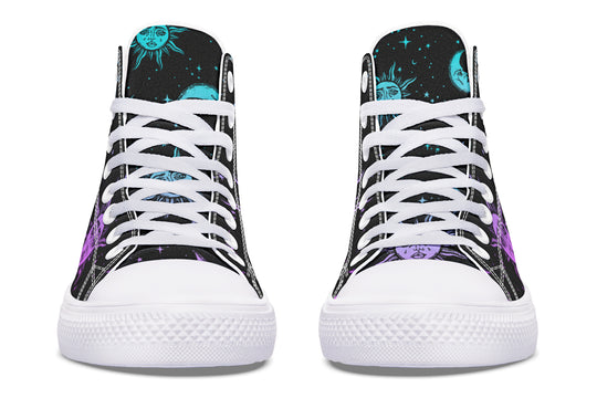 Celestial Pastel High Tops