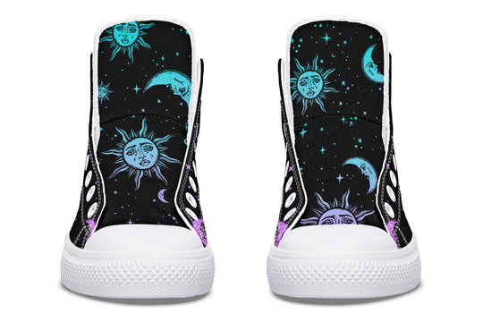 Celestial Pastel High Tops