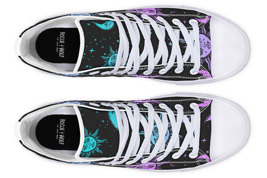 Celestial Pastel High Tops