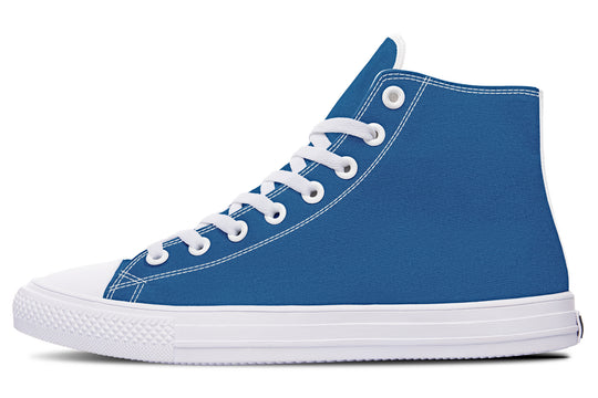 Cobalt Blue High Tops