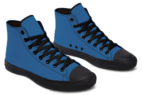 Cobalt Blue High Tops