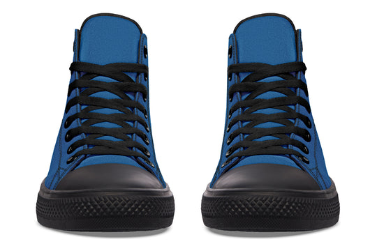 Cobalt Blue High Tops
