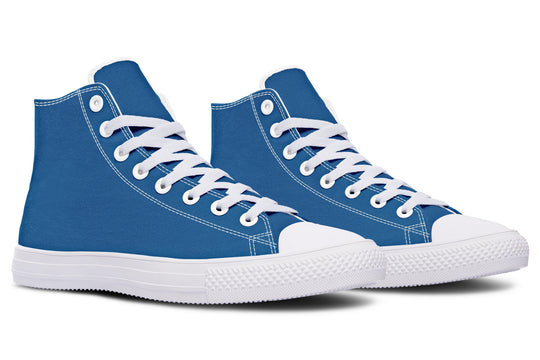Cobalt Blue High Tops