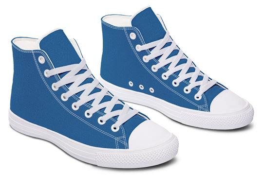 Cobalt Blue High Tops