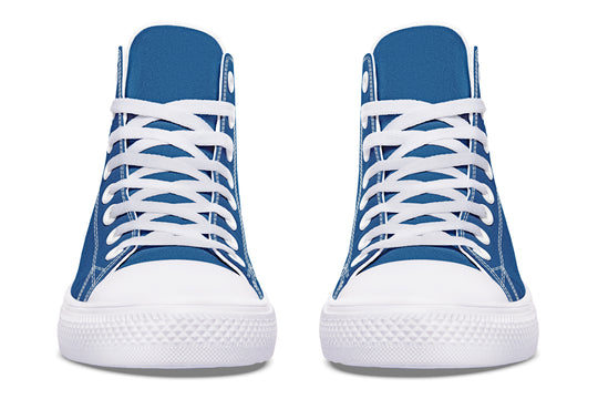 Cobalt Blue High Tops