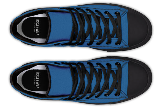 Cobalt Blue High Tops