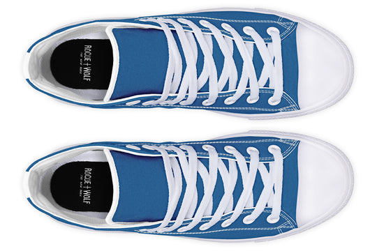 Cobalt Blue High Tops
