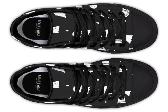 Ghost Party High Tops