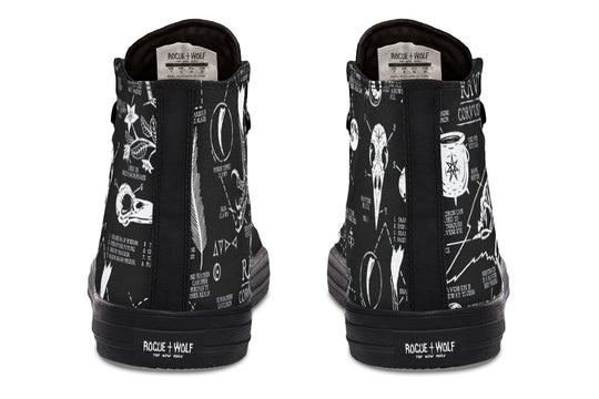 Raven Study High Tops