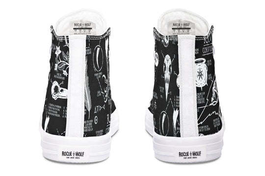 Raven Study High Tops