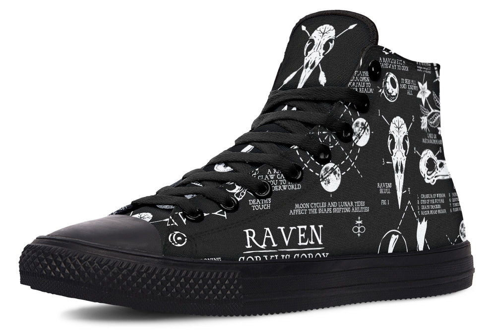 Raven Study High Tops