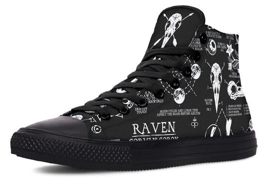 Raven Study High Tops