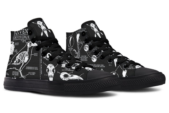 Raven Study High Tops