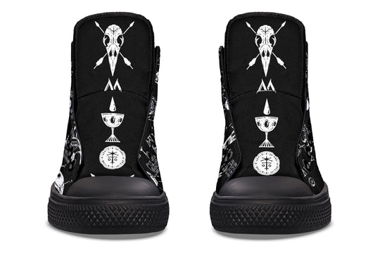 Raven Study High Tops
