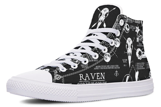 Raven Study High Tops