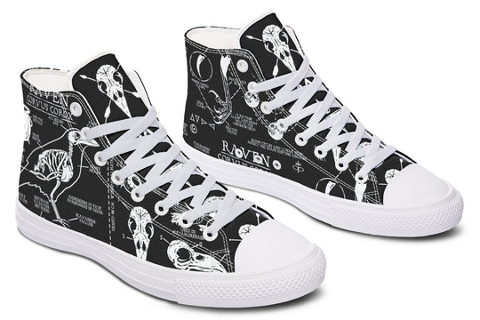 Raven Study High Tops