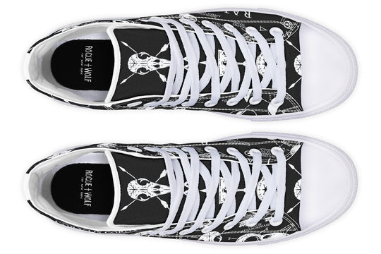 Raven Study High Tops