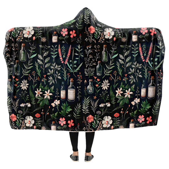 Apothecary Haven Hooded Blanket