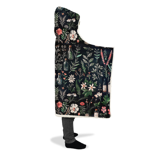 Apothecary Haven Hooded Blanket