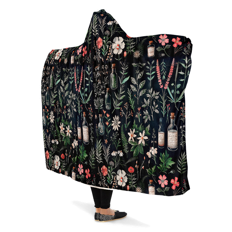 Apothecary Haven Hooded Blanket