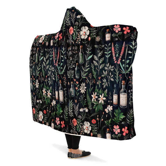 Apothecary Haven Hooded Blanket