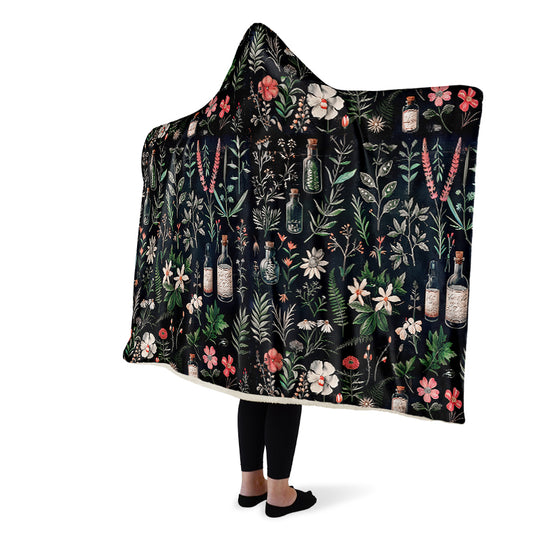Apothecary Haven Hooded Blanket
