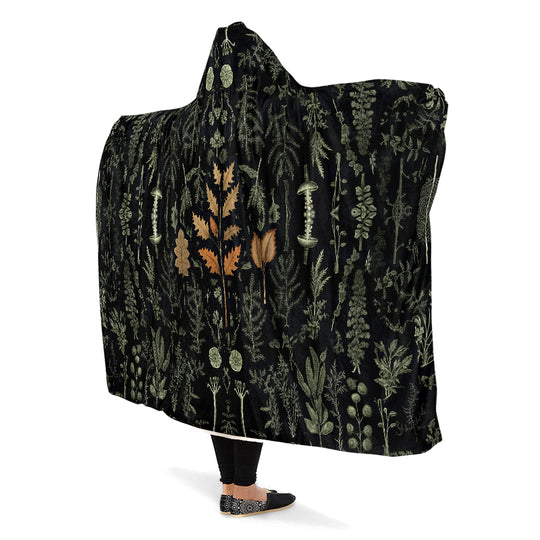 Autumn Memoir Hooded Blanket