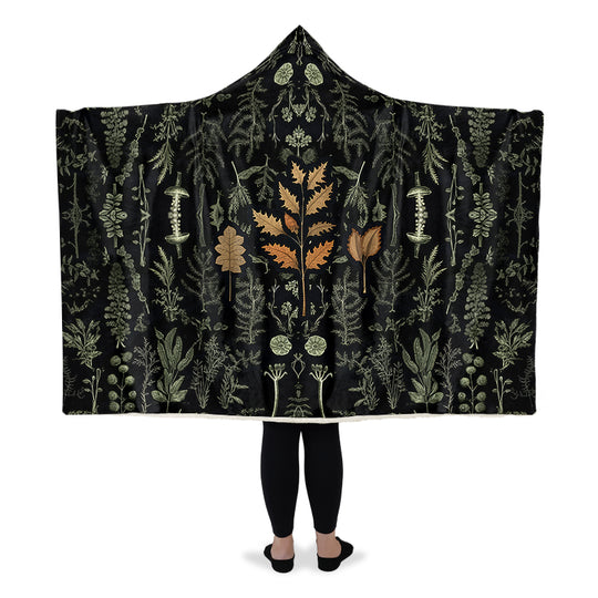 Autumn Memoir Hooded Blanket