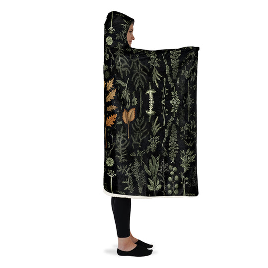 Autumn Memoir Hooded Blanket