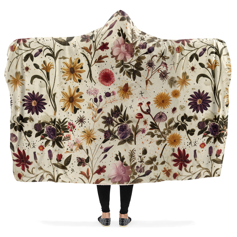 Buffalo Bloom Nightcloud Hooded Blanket