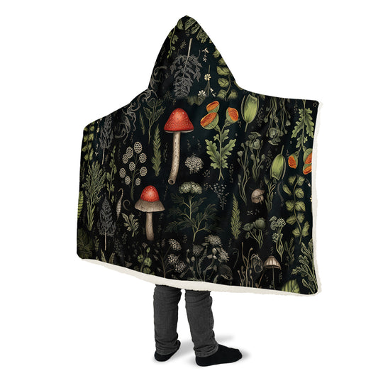Foraging Hooded Blanket