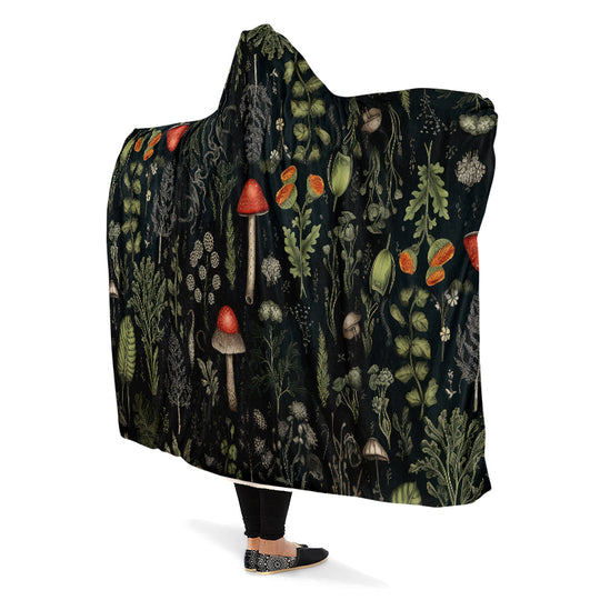 Foraging Hooded Blanket