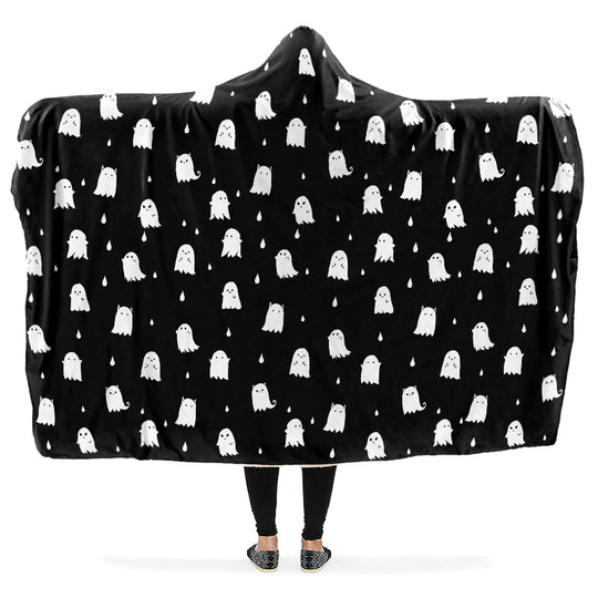 Ghost Party Hooded Blanket