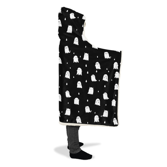 Ghost Party Hooded Blanket