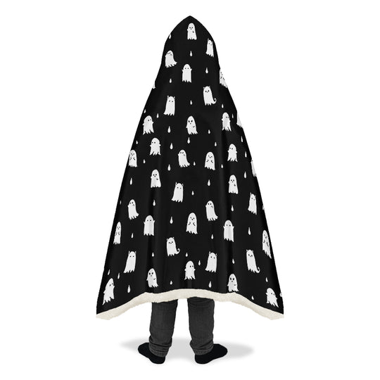 Ghost Party Hooded Blanket