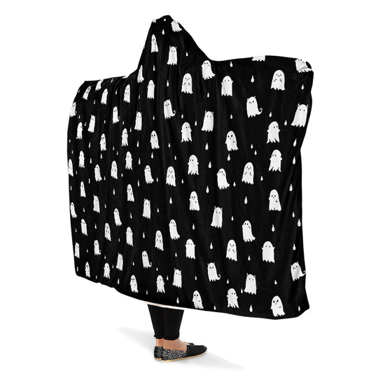 Ghost Party Hooded Blanket