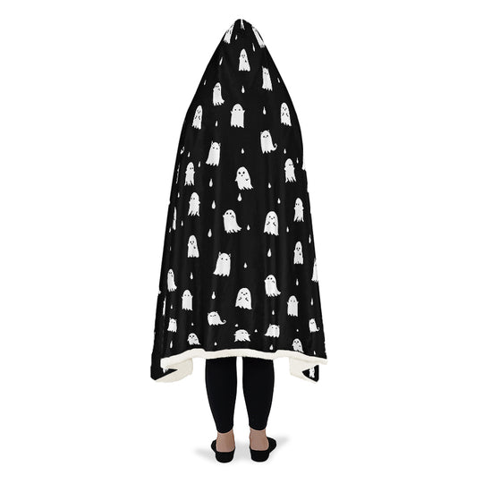 Ghost Party Hooded Blanket