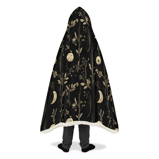 Twilight Garden Hooded Blanket