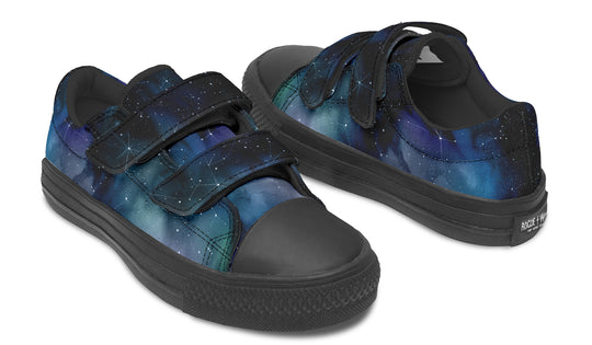 Deep Blue Kids Low Tops