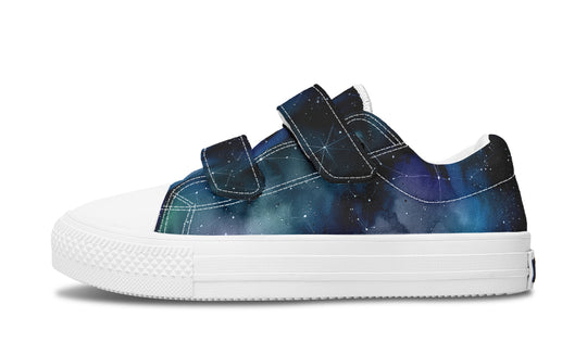 Deep Blue Kids Low Tops