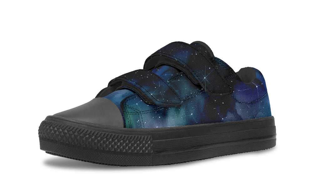 Deep Blue Kids Low Tops