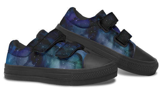 Deep Blue Kids Low Tops