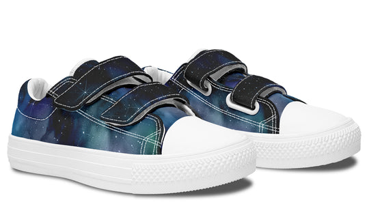 Deep Blue Kids Low Tops