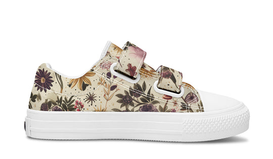 Enchanted Blossoms Kids Low Tops
