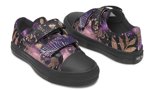 Galactic Bloom Kids Low Tops
