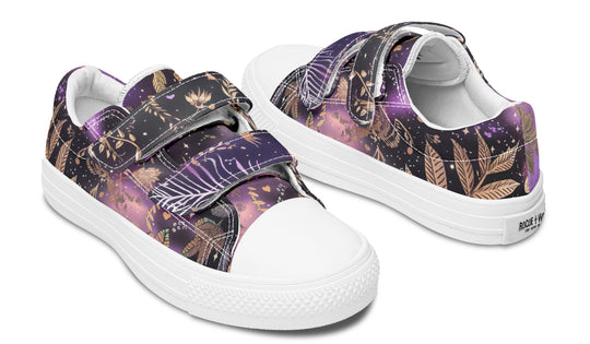 Galactic Bloom Kids Low Tops